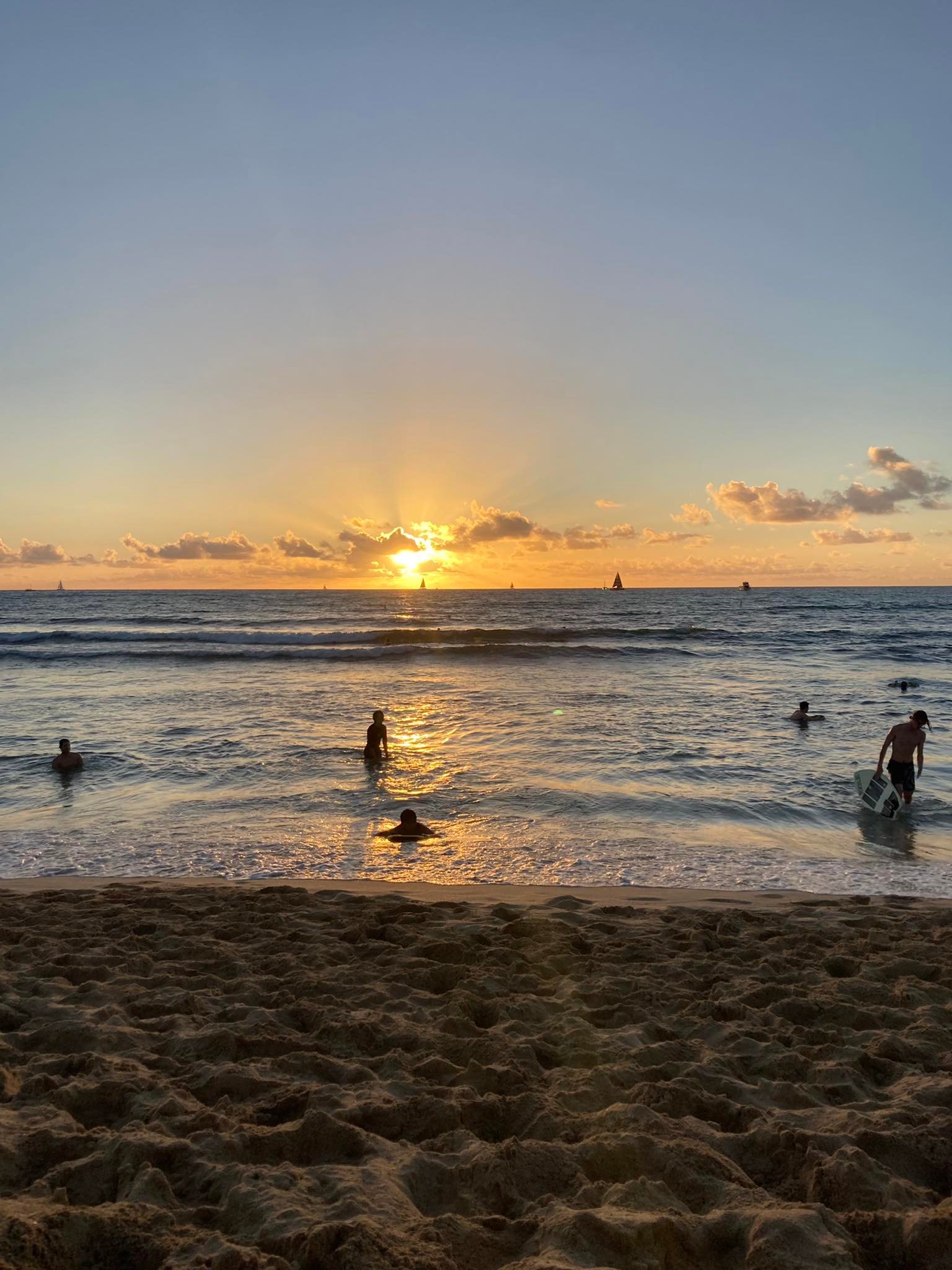 Sun set Hawaii