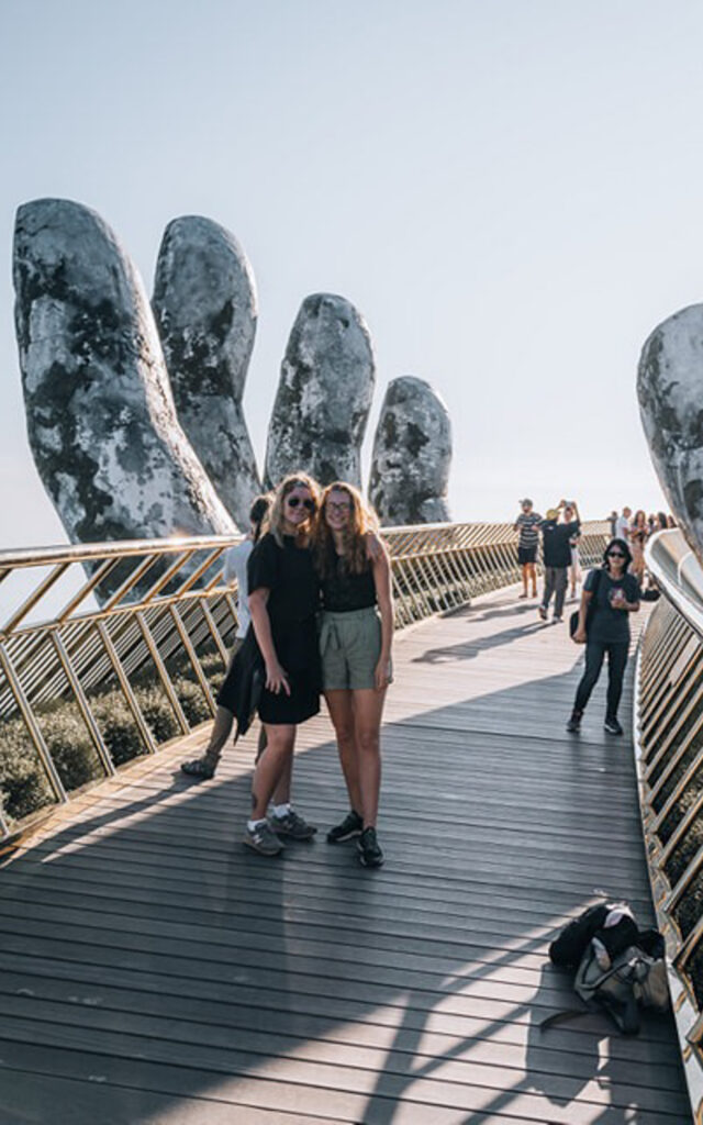 Gabby and Ashley in Vietnam