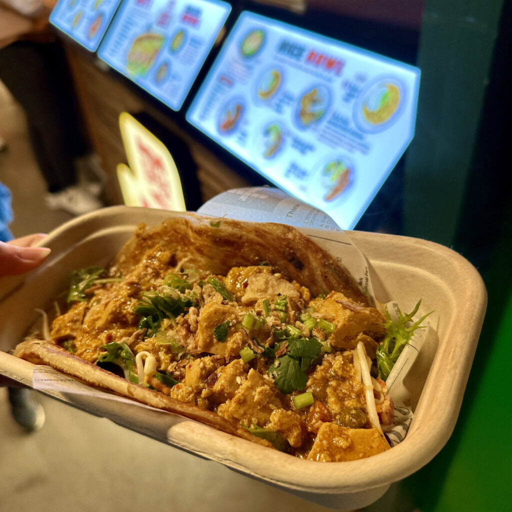 Mapo Tofu - Roti Joes Riverside Market Christchurch