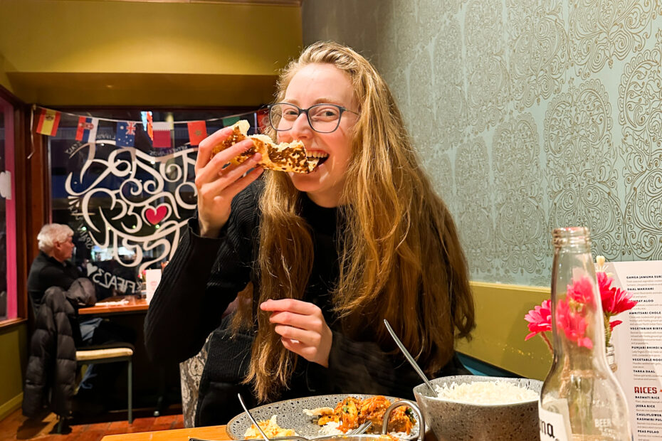 Vegan Naan at Little India