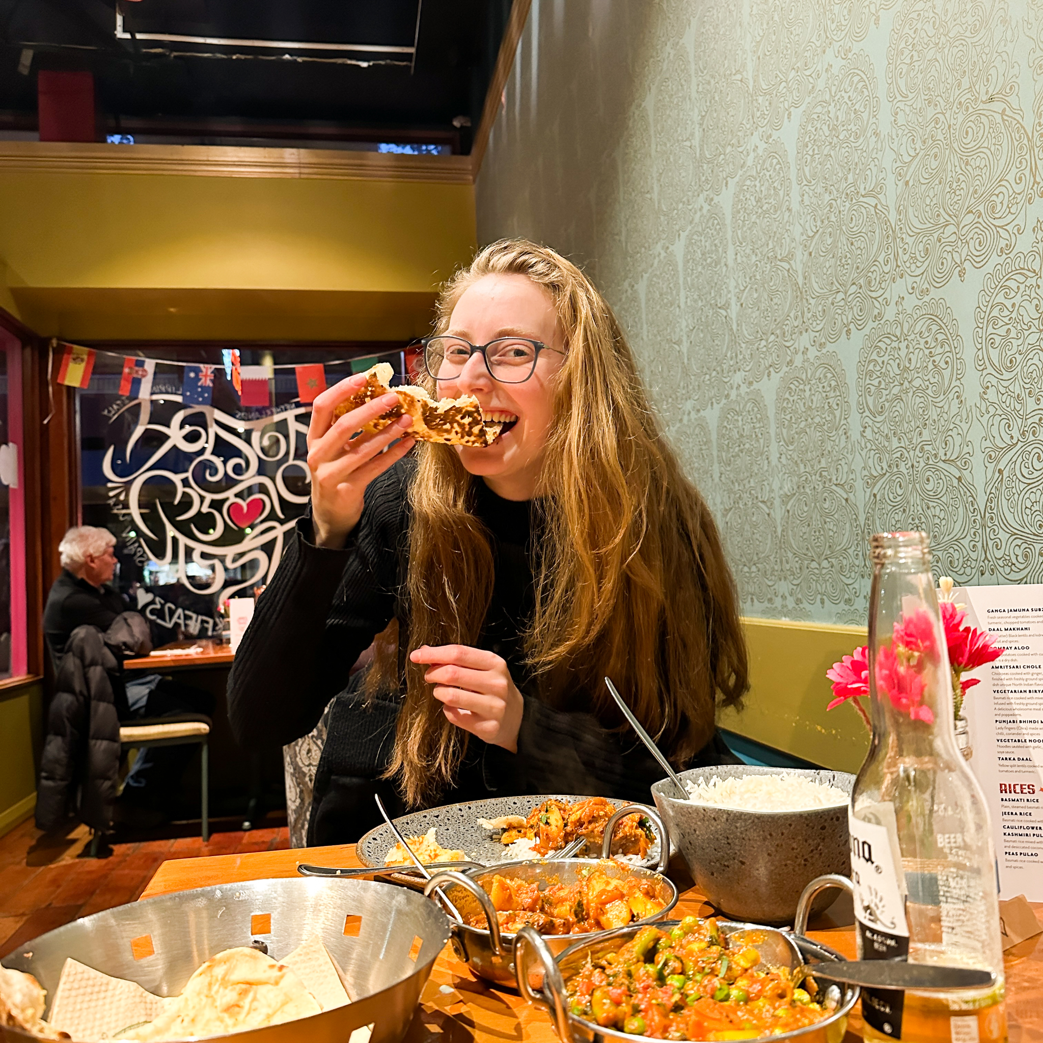 Vegan Naan at Little India