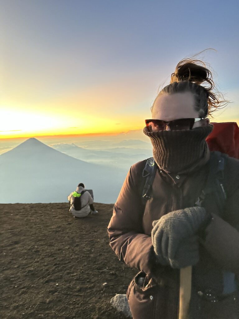 Acatenango Volcano Hike sunrise